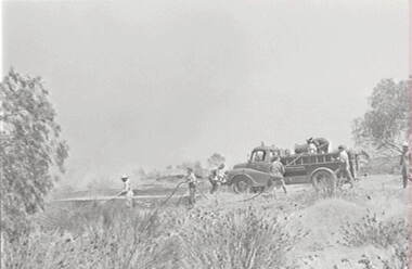 Negative - Fire Fighting, Allan Doney, 1950 -1970