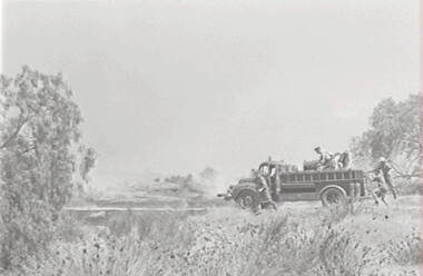 Negative - Fire Fighting, Allan Doney, 1950 -1970