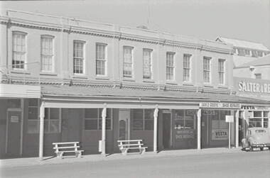 Negative - Bendigo Businesses - Greve Shoe Repairs, Allan Doney, 1950 -1970