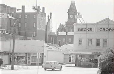 Negative - Crown Hotel - Bendigo, Allan Doney, 1950 -1970