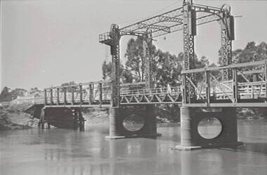 Negative - Bridge - Murray River, Allan Doney, 1950 -1970