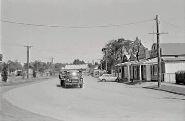 Negative - Murray Valley - Street, Allan Doney, 1950 -1970