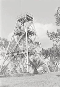 Negative - Poppet Head - Lookout, Allan Doney, 1950 -1970