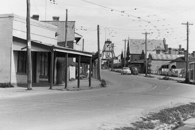 Negative - Long Gully - Businesses - Poppet Head, Allan Doney, 1950 -1970