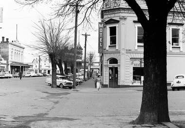 Negative - High Street Bendigo - Campbell and Connelly, Allan Doney, 1950 -1970