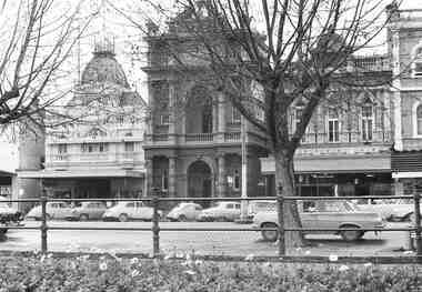 Negative - Gardens - Bennett’s Arcade Bendigo - National Bank, Allan Doney, 1950 -1970