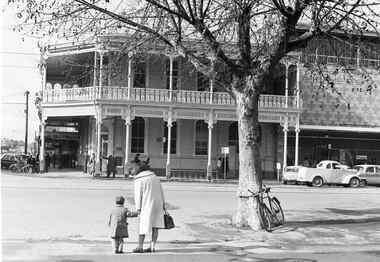 Negative - Williamson Street Bendigo- ANZ, Allan Doney, 1950 -1970