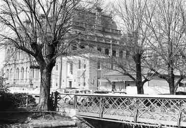 Negative - Bendigo Creek Bridge - Law Courts Bendigo - Police Station - Residence, Allan Doney, 1950 -1970