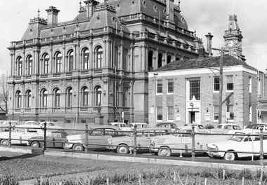 Negative - Conservatory Gardens - Law Courts - Police Station, Allan Doney, 1950 -1970