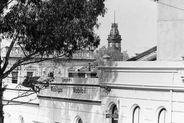 Negative - Mackenzie Street Bendigo - Buildings - Post Office, Allan Doney, 1950 -1970
