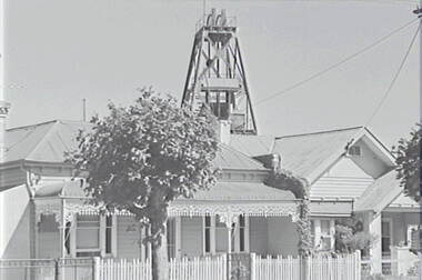 Negative - Deborah Mine Bendigo - Houses, Allan Doney, 1950 -1970