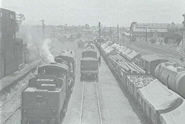 Negative - Railway Station - Trains - Goods Yard, Allan Doney, 1950 -1970