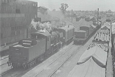 Negative - Railway Station - Trains - Goods Yard, Allan Doney, 1950 -1970