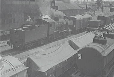 Negative - Railway Station - Trains - Goods Yard, Allan Doney, 1950 -1970
