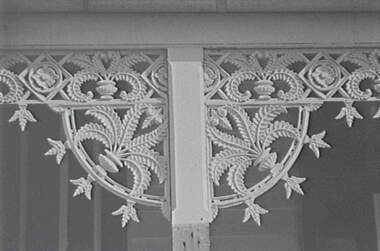 Negative - Iron Lacework - House - Fern, Allan Doney, 1950 -1970