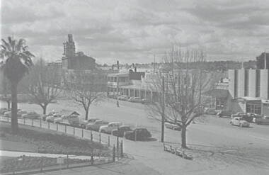 Negative - McCrae Street Bendigo - Businesses - School of Mine Bendigo, Allan Doney, 1950 -1970