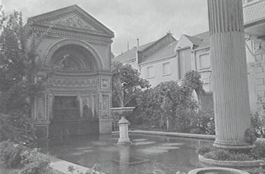 Negative - Fortuna Bendigo - Fountain - People, Allan Doney, 1950 -1970