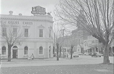 Negative - McCrae Street Bendigo - Black Swan Hotel Bendigo - School of Mine Bendigo, Allan Doney, 1950 -1970