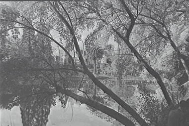 Negative - Fortuna Bendigo - Lake - Trees - People, Allan Doney, 1950 -1970