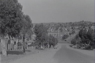 Negative - Short Street Bendigo, Allan Doney, 1950 -1970