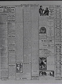 Negative - Evening Mail Newspaper, Allan Doney, 1950 -1970