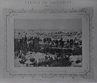 Negative - East Sandhurst with City Reserve, Allan Doney, 1950 -1970