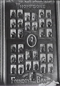Negative - Thompson’s Foundry Band - Portraits, Allan Doney, 1950 -1970