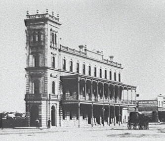 Negative - City Hotel Bendigo - Sandhurst, Allan Doney, 1950 -1970