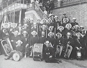 Negative - City Band - Bendigo, Allan Doney, 1950 -1970