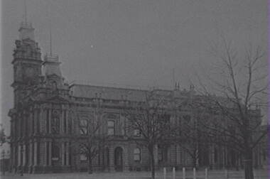 Negative - Town Hall - Market Square, Allan Doney, 1950 -1970