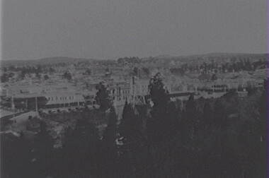 Negative - South West Bendigo from Fire Tower, Allan Doney, 1950 -1970