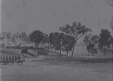 Negative - Sketch - Rural Property, Allan Doney, 1950 -1970