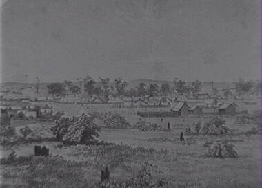 Negative - Sketch - Rural Property, Allan Doney, 1950 -1970