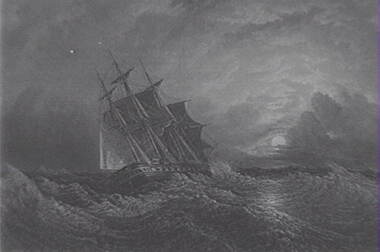 Negative - Sketch - H.M.S. Galatea, Allan Doney, 1950 -1970