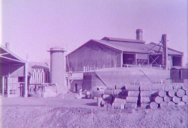 Negative - Gas Works - Bendigo, Allan Doney, 1950 -1970