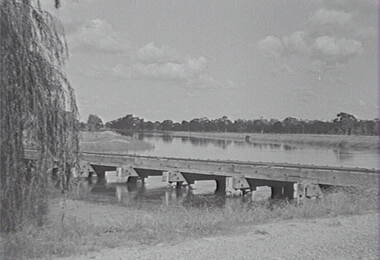 Negative - Goulburn Weir, Allan Doney, 1950 -1970