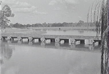 Negative - Goulburn Weir, Allan Doney, 1950 -1970