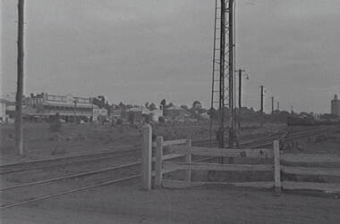 Negative - Charlton, Wycheproof, Sea Lake, Ouyen - Railway Crossing, Allan Doney, 1950 -1970