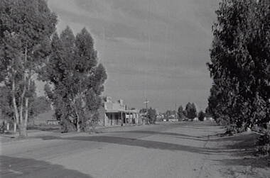 Negative - Charlton, Wycheproof, Sea Lake, Ouyen - Street, Allan Doney, 1950 -1970
