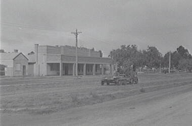Negative - Charlton, Wycheproof, Sea Lake, Ouyen - Street, Allan Doney, 1950 -1970