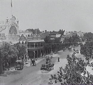 Negative - Bendigo - Early Streets, Allan Doney, 1950 -1970