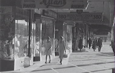 Negative - Bendigo - Streets, Allan Doney, 1950 -1970