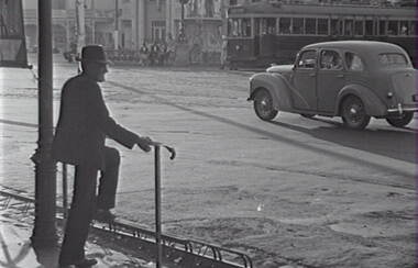 Negative - Bendigo - Streets, Allan Doney, 1950 -1970