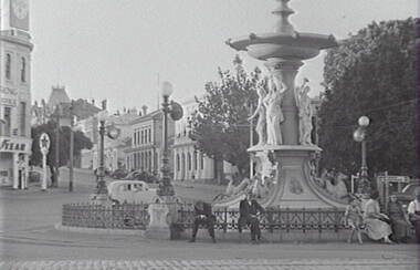 Negative - Bendigo - Streets, Allan Doney, 1950 -1970