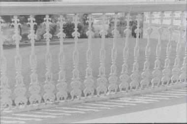 Negative - Iron Lacework - Fence, Allan Doney, 1950 -1970