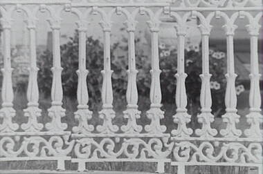 Negative - Iron Lacework - Fence, Allan Doney, 1950 -1970