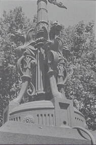 Negative - Ornamental Castings - Lamppost, Allan Doney, 1950 -1970