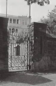 Negative - Iron Lacework - Lansellstowe Gates, Allan Doney, 1950 -1970