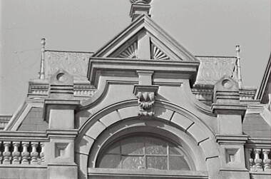 Negative - Iron Lacework - Roof Balustrade, Allan Doney, 1950 -1970