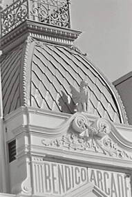 Negative - Bendigo Arcade - Roof, Allan Doney, 1950 -1970